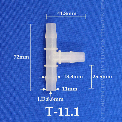 200~5db 1,6-15,8mm PP tömlő póló csatlakozó akváriumi akvárium tömlőszerelvények légszivattyú levegőztető kerti vízcsatlakozók