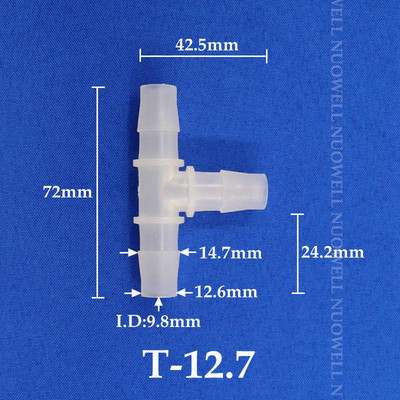 200~5db 1,6-15,8mm PP tömlő póló csatlakozó akváriumi akvárium tömlőszerelvények légszivattyú levegőztető kerti vízcsatlakozók