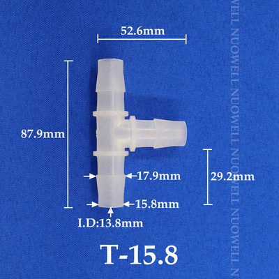 200~5db 1,6-15,8mm PP tömlő póló csatlakozó akváriumi akvárium tömlőszerelvények légszivattyú levegőztető kerti vízcsatlakozók