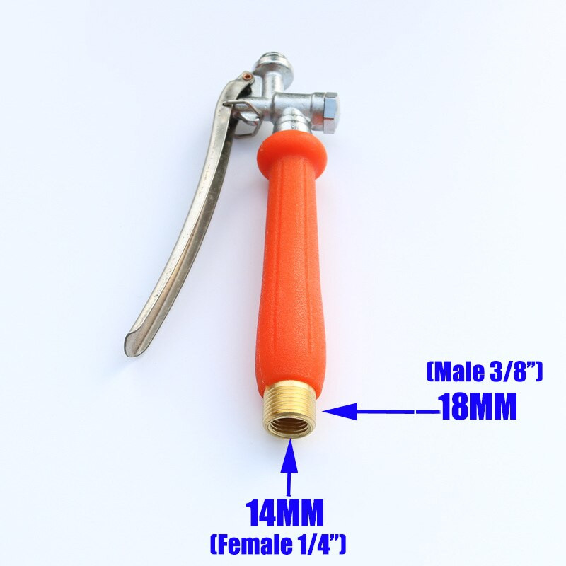 Žemės ūkio elektrinio purkštuvo rankenos jungiklis aukšto slėgio vamzdžių jungčių priedai, skirti pesticidų purškimo mašinai M18 * 1,5 M14 * 1,5