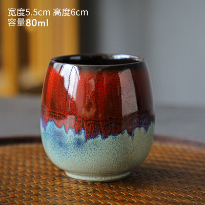1 buc/6 buc ceașcă de ceai din ceramică din porțelan cești de cafea din ceramică o singură băutură cană de vin ceașcă de ceai pentru casă cu ridicata