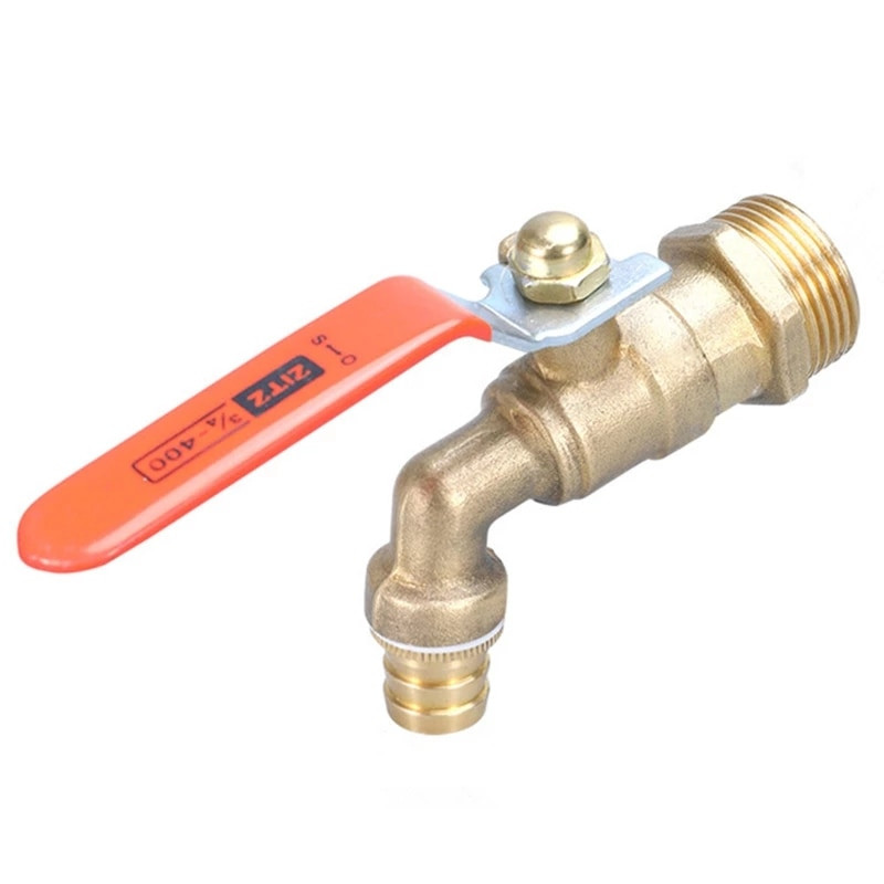 Storas sodo maišytuvas 1/2'' 3/4'' metalinės jungiamosios detalės BSP sodo žarnos jungtis namų lauko sodo įrankiai