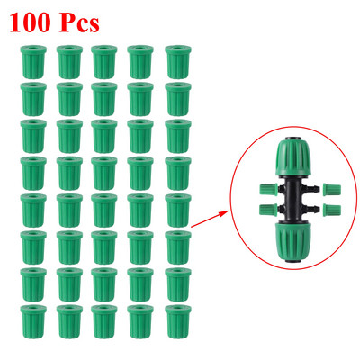 Laistymo jungiamųjų detalių rinkinys, skirtas sodo žemės ūkiui Automatinė laistymo mikro drėkinimo sistema 16 mm PE vamzdžių jungiamosios detalės 19 vnt.