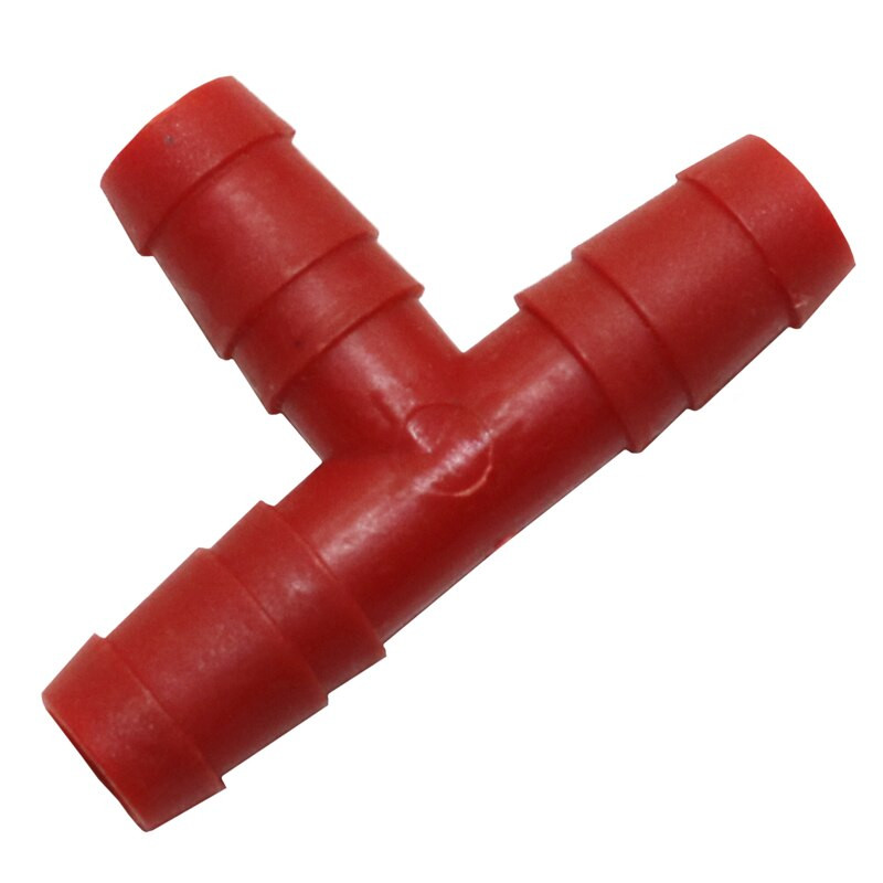 20db 9mm Piros műanyag póló szerelvény víztömlő csatlakozó vízosztó kerti tömlő csatlakozók öntözőszerelvény cső vízszerszám