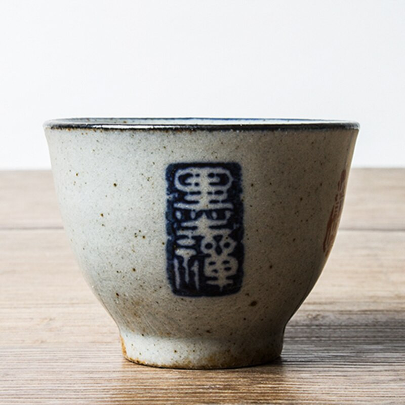 Vintage kínai tai chi kerámia csészék Gyönyörű boros tea csésze készlet teásedény teaszertartáshoz 65 ml teáscsésze antik kávés bögrék