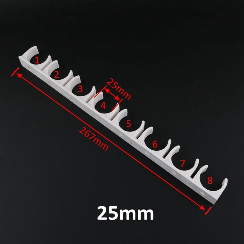 2db 16 mm-es 20 mm-es vízcsőbilincs PVC PPR csőtartó horog vízcső klip kerti öntözőrendszerek szerelvényei
