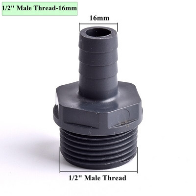 1-20db külső átmérőjű 8-20 mm-től 1/2"-3/4"-ig pagoda csatlakozó, kerti tömlőadapter öntözőcső lágy tömlőcsatlakozó-tartozékok