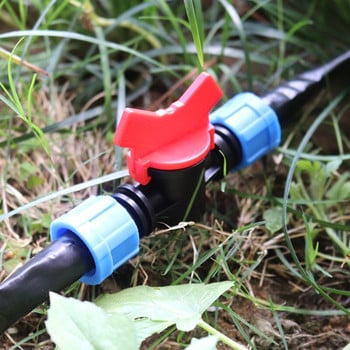 2 τεμ. 16mm Agriculture Micro Irrigation Σύνδεσμοι Ταινιών Σταγόνων Εξαρτήματα σωλήνων Κλειδωμένο με σπείρωμα Περισσότερο σταθερός σύνδεσμος σωλήνα νερού κήπου