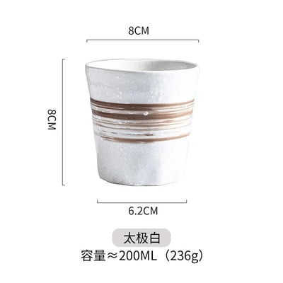 1db Kínai kerámia kávéscsésze porcelán személyi teáscsészék Fazekas italos edények Boros bögre nagykereskedés vízital