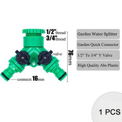Kerti csapos öntözés 1/4" tömlőcső illesztő adapter 1/2" 1" 3/4" apa menetes univerzális mellbimbó ízület öntöző eszköz