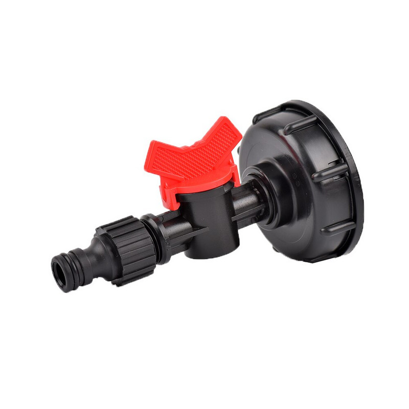 Adaptor rezervor de apă IBC S60X6 Conector Adaptor robinet supapă Instrumente de conectare a conductei de irigare