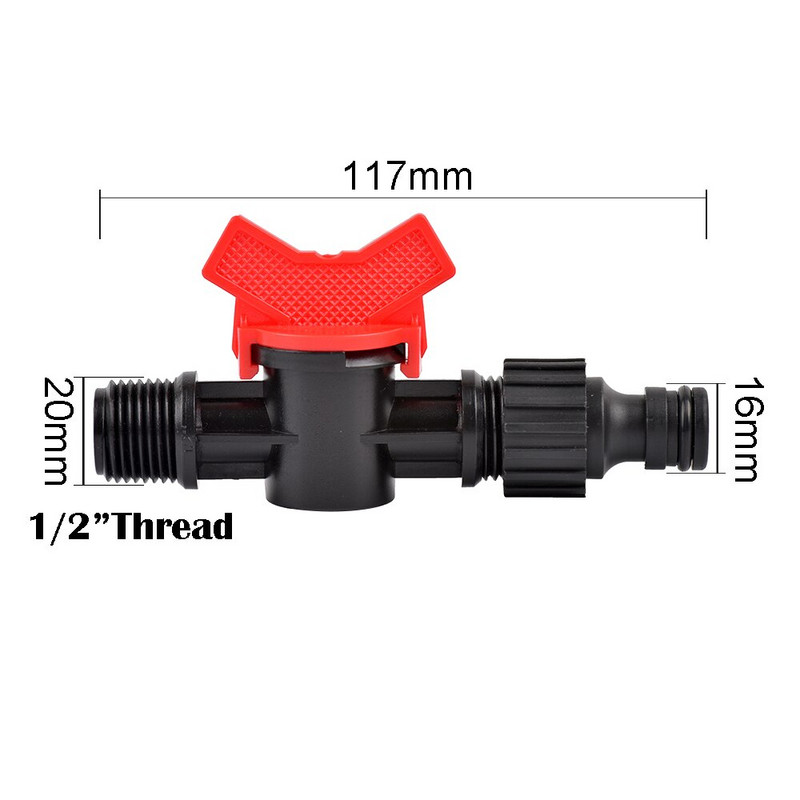 Adaptor rezervor de apă IBC S60X6 Conector Adaptor robinet supapă Instrumente de conectare a conductei de irigare