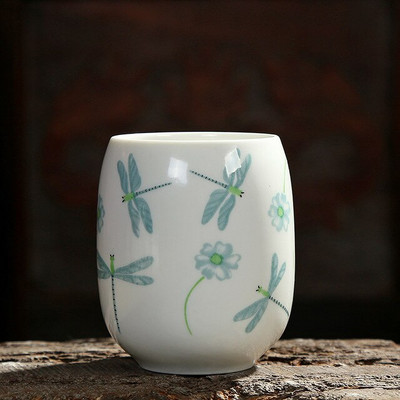 200 ml Jing De Zhen mázas festmény nagy kapacitású kerámia teáscsésze porcelán teáscsésze háztartási kínai kung fu csésze teáskészlet kellékek