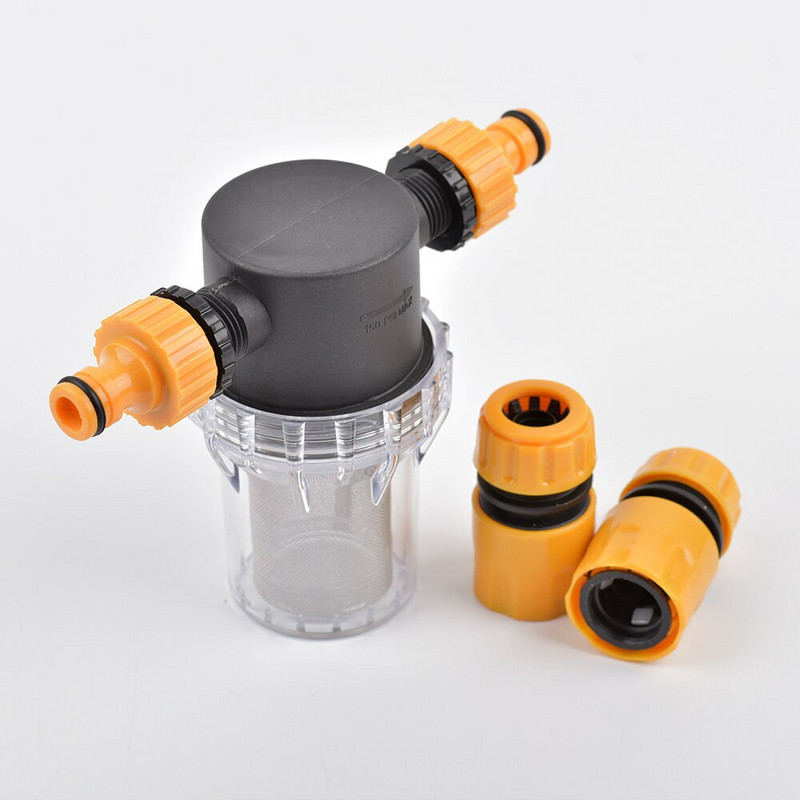 1/2 3/4 hüvelykes kerti öntözés 40 mesh szűrő Mezőgazdaság öntözőtömlő szűrő Vízcső gyorscsatlakozó autómosó vízszivattyú