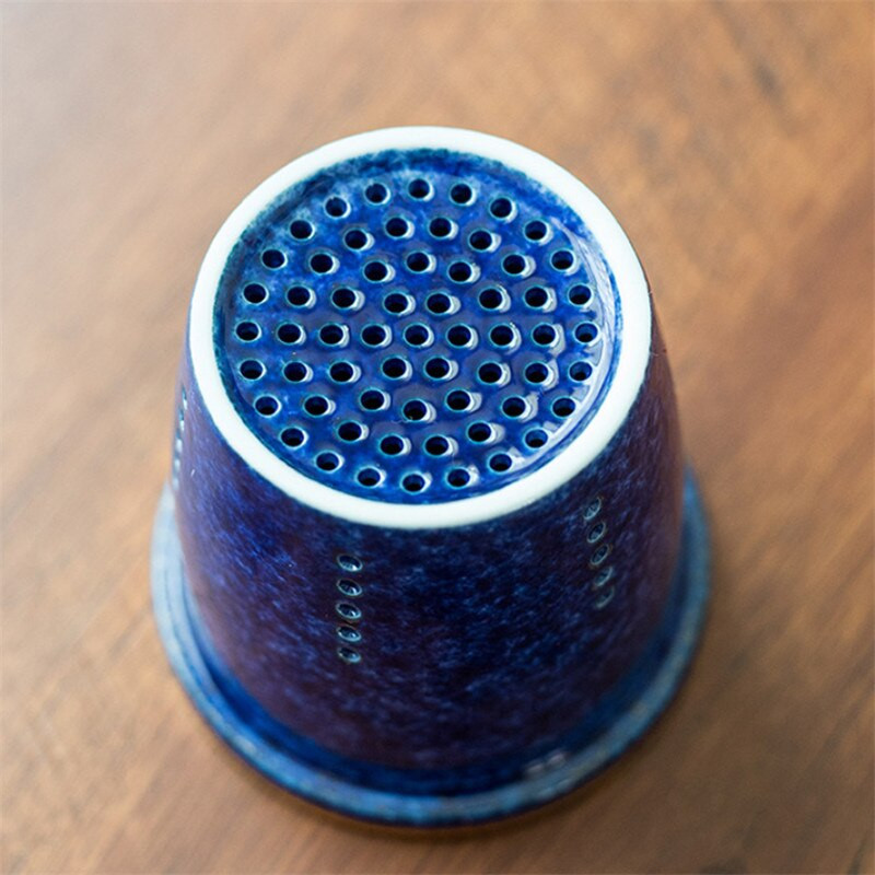 Ceașcă de ceai creativă din sticlă rezistentă la căldură cu filtru ceramic și capac Birou Filtru de ceai Ceașă cuplu cană simplă cu apă Vase de băutură