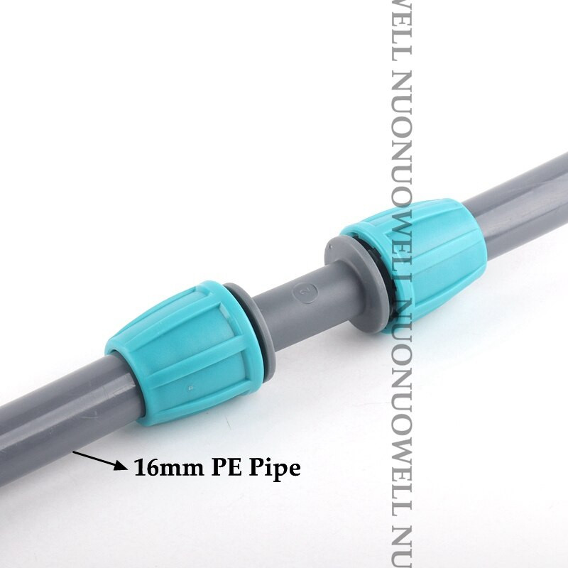 5 buc 16 mm conectori pentru furtunuri de udare a grădinii micro irigare țeavă PE cot tee îmbinări drepte truse de udare agricole fitinguri