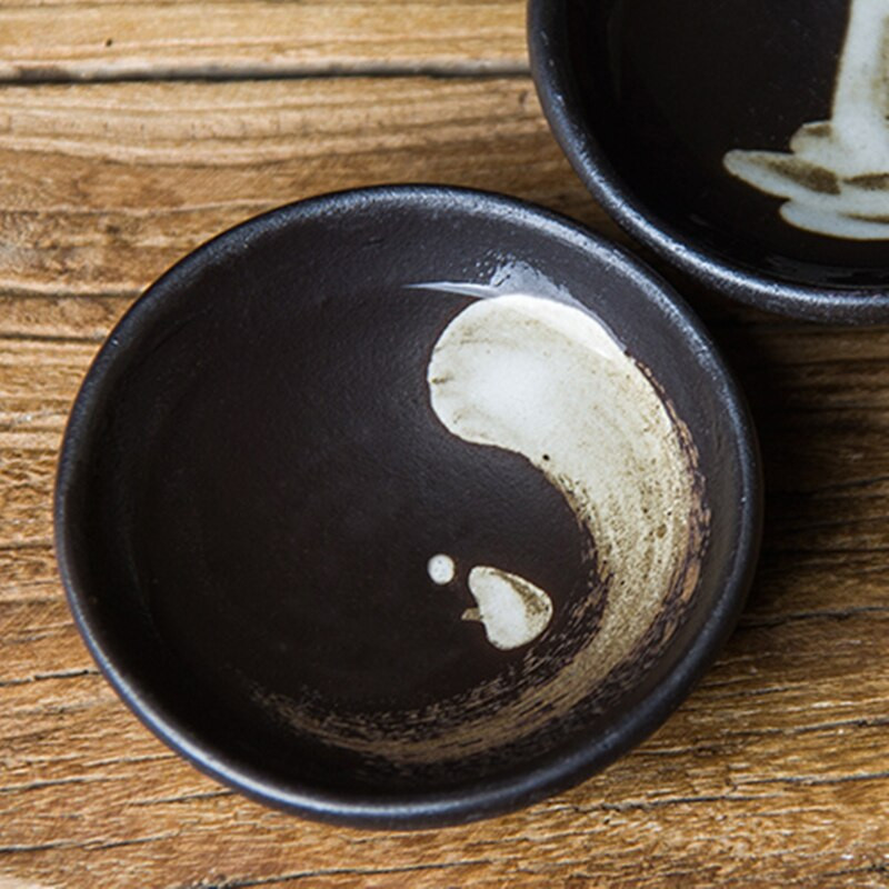 Japán zen kerámia csészék Monk Kung Fu teáscsésze készlet teásedény meditációs tál teaszertartáshoz teáscsésze kávés bögrék tányér csésze