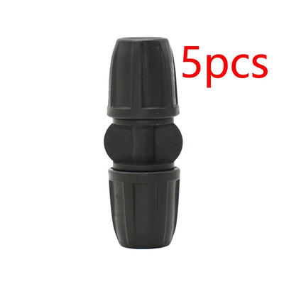 3/8" iki 1/4" žarnos jungties trišakis vandens skirstytuvas Alkūninio galo kaiščio remontas 8/11 iki 1/8" 4/7 mm spygliuota redukcinė kryžminė jungtis 5 vnt.