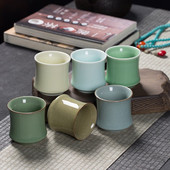 1db/3db Kínai kerámia teáscsésze fehér porcelán kávéscsészék Fazekas edények Egyszemélyes ivóeszközök Boros bögre teáscsésze nagykereskedelem