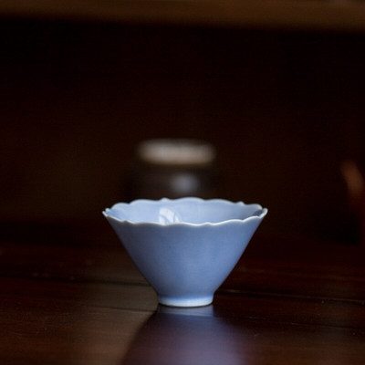 2db/szett 75 ml-es Boutique Napraforgószájú kerámia teáscsésze Kis egyszemélyes Mester csésze Teakóstoló Jianzhan Hat Bowl Kung Fu teáskészlet