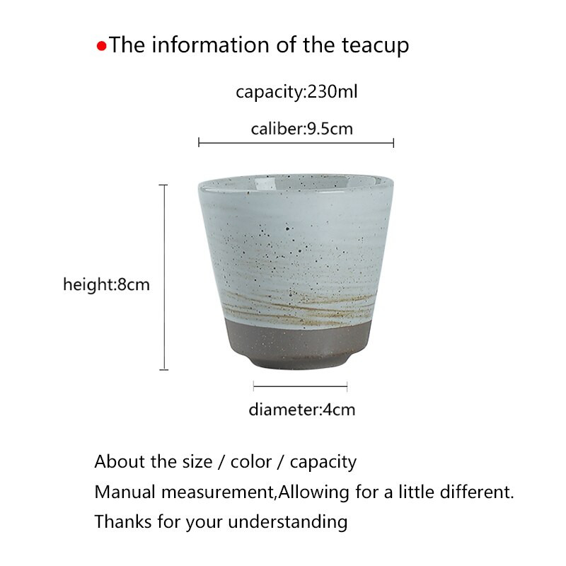 Kerámia teáscsésze bögre Japán csészék Fazekas kávésbögre tartály Kínai Mestercsészék Italtartók Teás edények Vintage teáscsésze dekoráció
