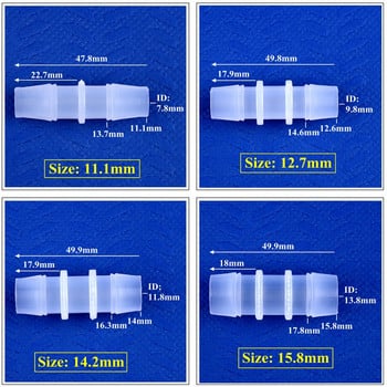 5~200 τμχ 1,6~15,8mm Ίσης διαμέτρου Άμεσες Συνδέσεις Ενυδρείο Δεξαμενής Αντλίας Αέρα Εύκαμπτος Εύκαμπτος σωλήνας Εξαρτήματα Σωληνώσεων Νερού Άρδευσης Παγόδα