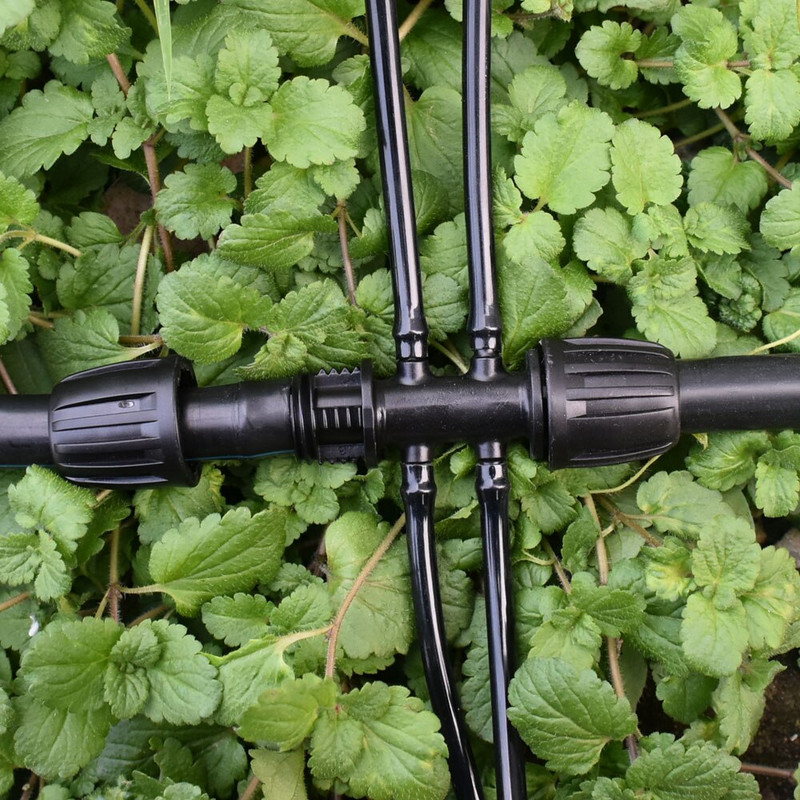 20db 16 mm-es PE cső vízcsatlakozók 1/2 - 3/8'' 1/4'' 1/8'' 6,0 mm csőcsökkentett csatlakozó adapter kerti öntözőszerelvények