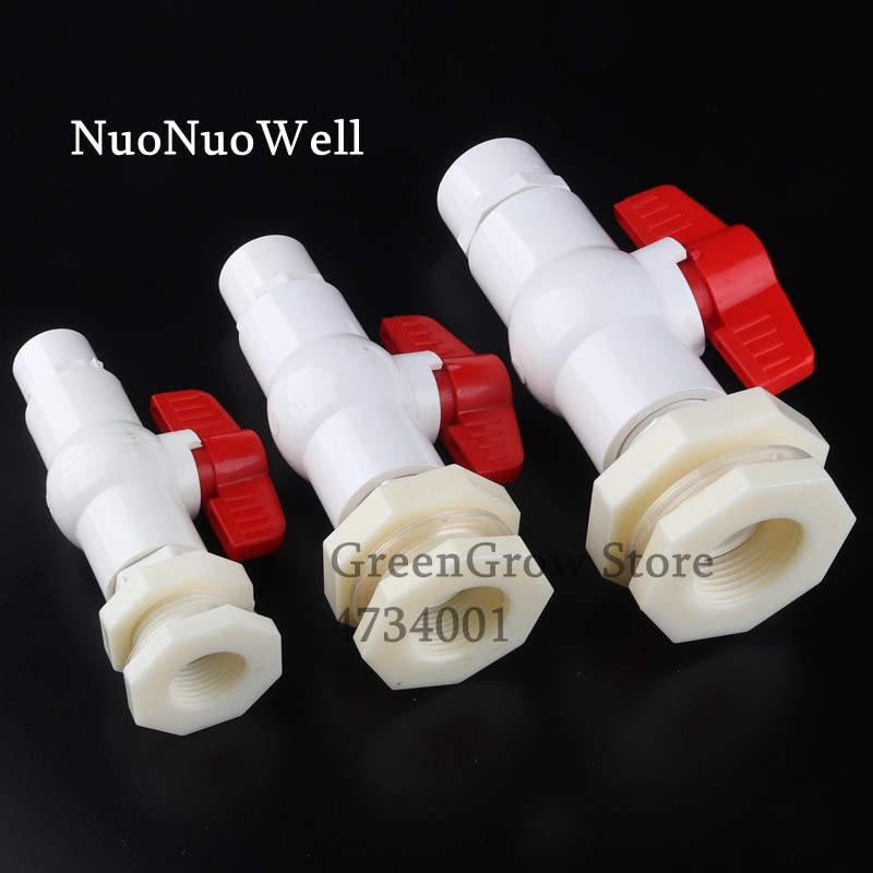 1 db 20 25 32mm 1/2"~1" PVC víztartály csatlakozók Akváriumi akvárium vízelvezető szívó/leeresztő kompozit ízület ABS csatlakozó barkácsszerszám