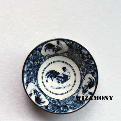1 DB! WIZAMONY Bue and White Jingdezhen kínai porcelán csésze teástál teáscsésze Kungfu teáskészlet Kerámia virágos tea mesterkupa