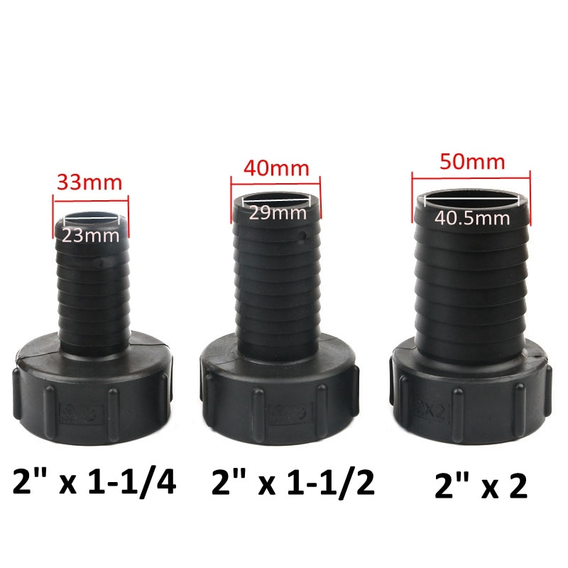 1/2" 3/4" 1" 2 inch Filet Adaptor rezervor IBC Conector de robinet Racord rezervor de apă pentru conectori de apă de grădină de acasă