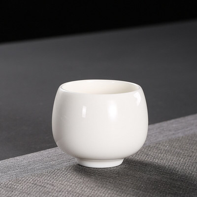 1db/3db Kínai kerámia teáscsésze fehér porcelán Kung Fu csészék Fazekas italáru Bor kávés bögre teáscsésze nagykereskedés