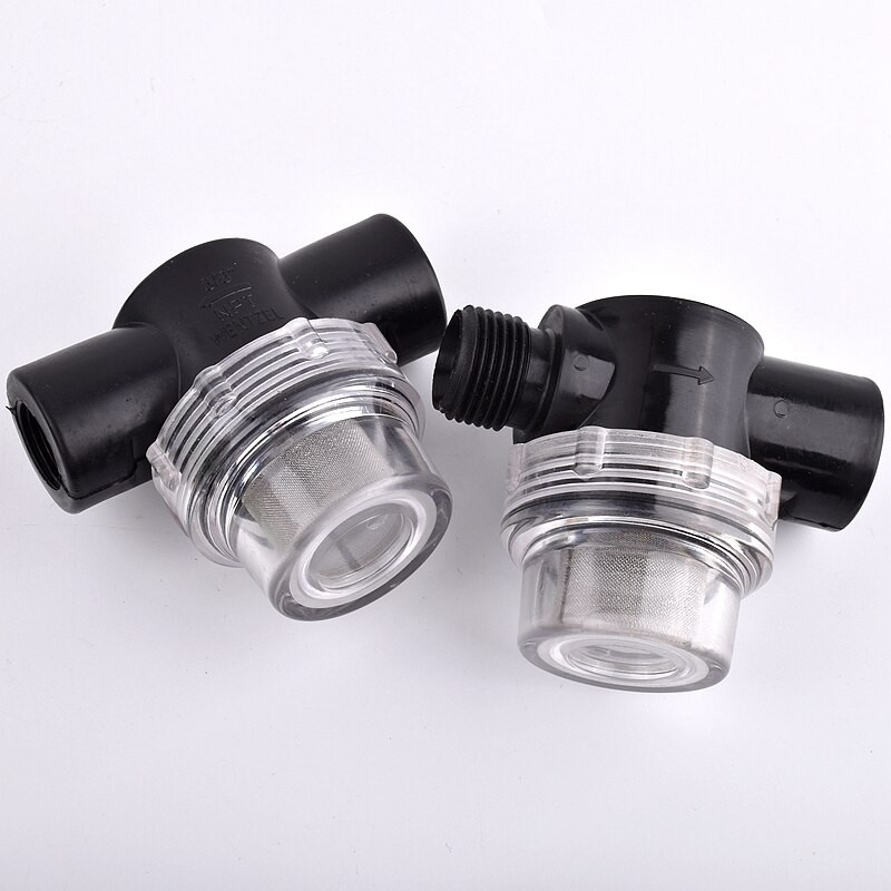 Filtru de udare a grădinii de 3/8 1/2 inch pentru irigare Filtru cu debit mare Conector de țeavă pentru acvariu Pompă de apă Filtru Furtun Racord Pagoda