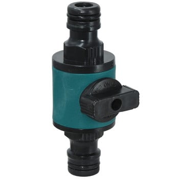 KESLA 2PCS 16mm Garden Equal Hose Connector Επισκευή με προσαρμογέα βρύσης σωλήνων βαλβίδας απενεργοποίησης Γρήγορη άρθρωση για πότισμα άρδευσης