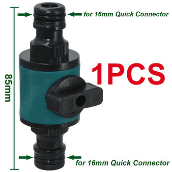 KESLA Garden Quick Connector Coupling με διακόπτη βαλβίδας διακοπής Πότισμα άρδευσης 16mm 20mm σωλήνων εξαρτήματα προσαρμογέα σωλήνα Επισκευή