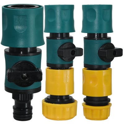 KESLA Garden Quick Connector Coupling με διακόπτη βαλβίδας διακοπής Πότισμα άρδευσης 16mm 20mm σωλήνων εξαρτήματα προσαρμογέα σωλήνα Επισκευή