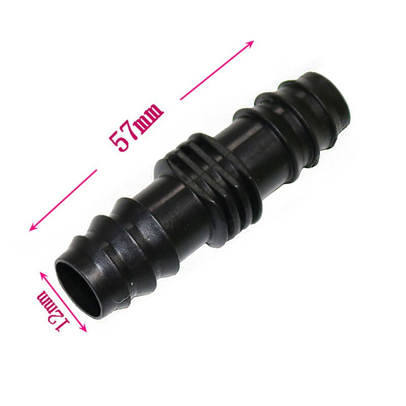 1/2 hüvelykes egyenes csatlakozó szöges kerti tömlőszerelvények tömlőjavító kötés műanyag 16 mm-es csatlakozó gyors vízadapter 30 db