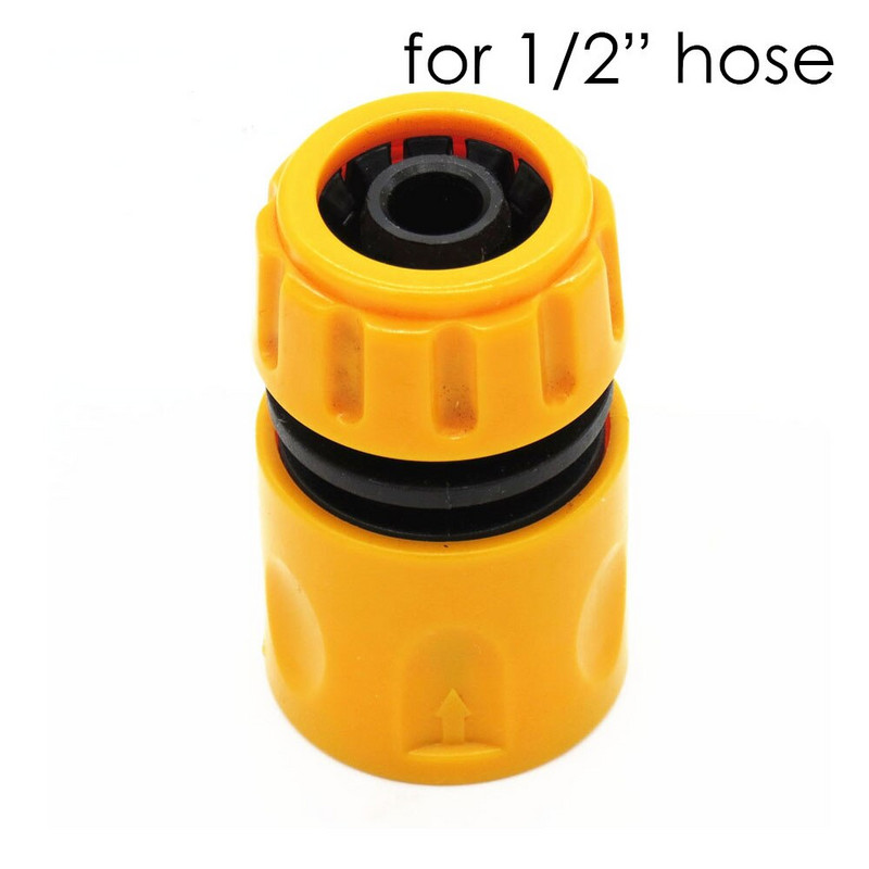 6 DB kerti tömlő ABS 16 mm-es gyorscsatlakozós adapter 1/2"-os dupla dupla csatlakozó csuklóhosszabbító szerelvénykészlet csőcső vízpisztolyokhoz