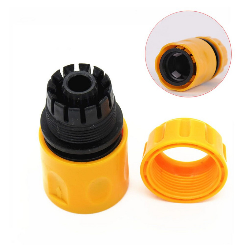 6 DB kerti tömlő ABS 16 mm-es gyorscsatlakozós adapter 1/2"-os dupla dupla csatlakozó csuklóhosszabbító szerelvénykészlet csőcső vízpisztolyokhoz