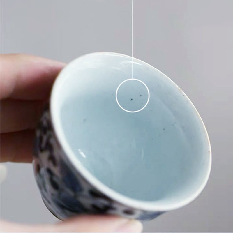 Stil japonez Elk Gingko Ceramică grosieră ceașcă de ceai ceașcă de ceai realizată manual ceai de uz casnic Kung Fu set de ceai ceașcă de ceai decorare pentru birou