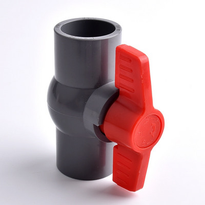 Nagy méretű PVC csőaljzat golyósszelep csatlakozó adapter öntözési csatlakozók kerti öntöző akvárium akvárium csatlakozási átmérője 20-110 mm