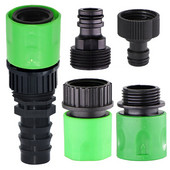 16 mm-es gyorscsatlakozó csonk EURO USA 3/4 hüvelykes apa menetes 16 mm-es/20 mm-es tömlőcső-csatlakozó kerti csepegtető öntözési csőszerelvényekhez