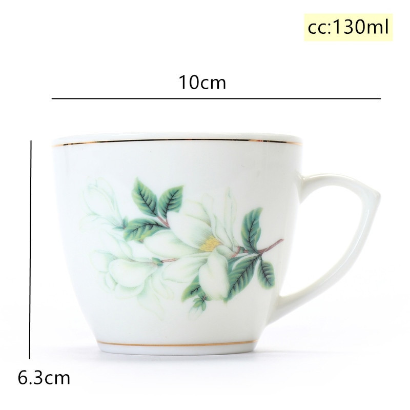 Ceașcă de ceai din porțelan albastru și alb chinezesc cu mâner ceașcă de cafea de birou Bol de ceai din ceramică Set de ceai pentru acasă ceașcă portabilă Master 130 ml