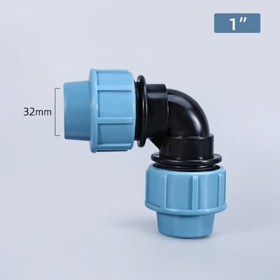 IBC tartályadapter 1/2" 3/4" 1" műanyag könyökcső illesztés Kerti tömlő csaptelep csatlakozó csere egyenlő átmérőjű csatlakozás