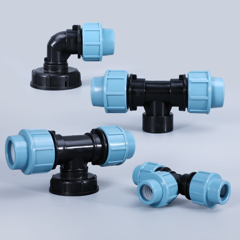 IBC tartályadapter 1/2" 3/4" 1" műanyag könyökcső illesztés Kerti tömlő csaptelep csatlakozó csere egyenlő átmérőjű csatlakozás