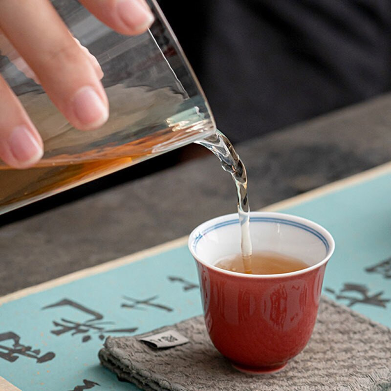2db/készlet 30ml Winred kerámia teáscsésze illatos csésze Single Master Cup háztartási csésze kerámia kung fu tea Juxiang csésze teásedény ceremónia