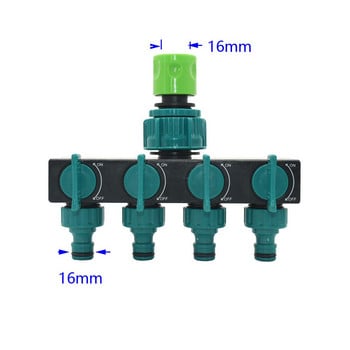 Σωλήνας νερού βρύσης κήπου 2/4 Way Splitter 3/4\