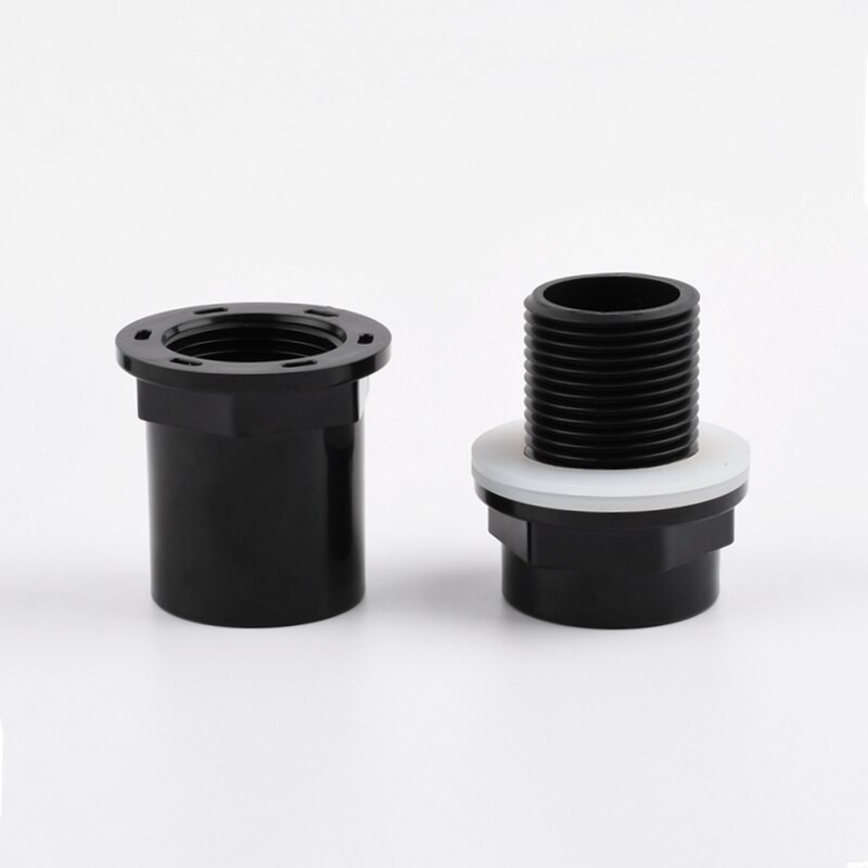 20-50mm țeavă PVC îngroșare conectori țeavă rezervor de pește conector de drenaj scurgere grădină Adaptor țeavă UPVC fitinguri țevi de alimentare cu apă