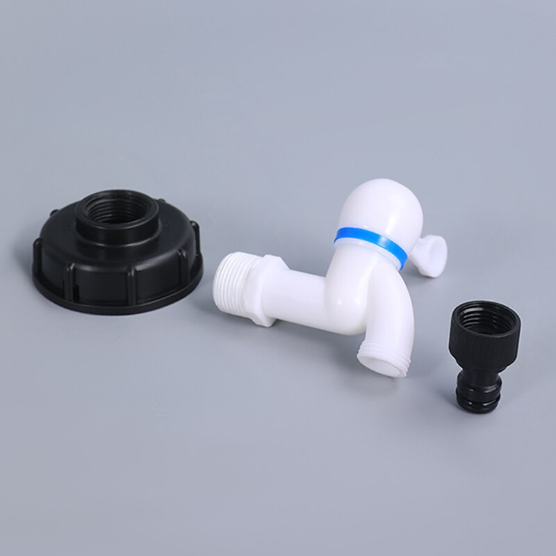 S60X6 vastagítása 1/2'' 3/4'' durva menetű IBC tartály adapter csapszelep szerelvények csereszerszám otthoni kert csatlakozó