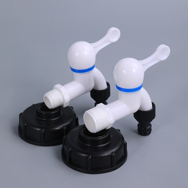 S60X6 vastagítása 1/2'' 3/4'' durva menetű IBC tartály adapter csapszelep szerelvények csereszerszám otthoni kert csatlakozó