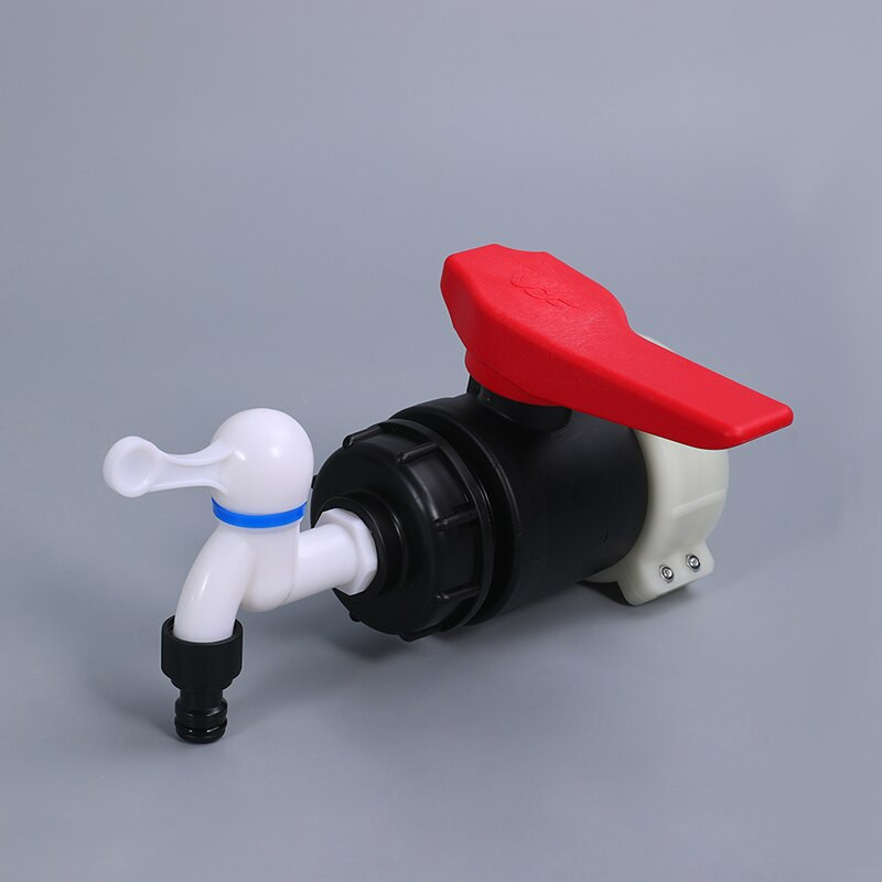 S60X6 vastagítása 1/2'' 3/4'' durva menetű IBC tartály adapter csapszelep szerelvények csereszerszám otthoni kert csatlakozó
